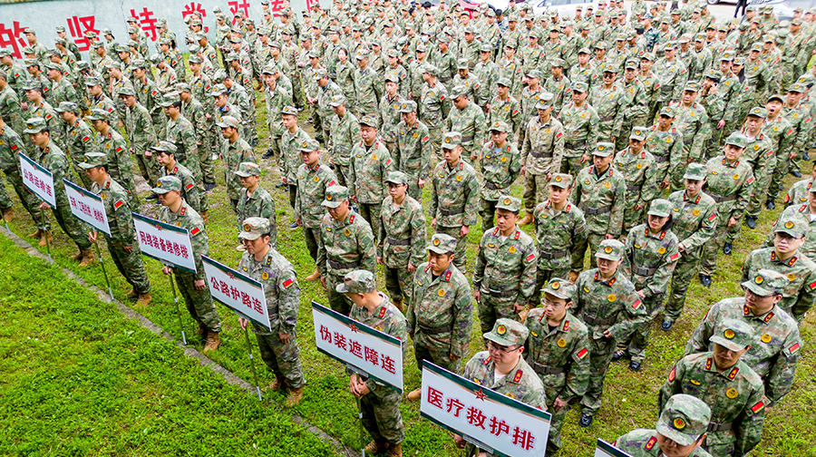 汝城县举行2025年基干民兵点验大会