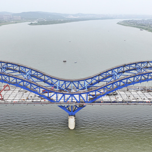 暮坪湘江特大桥建设加速推进
