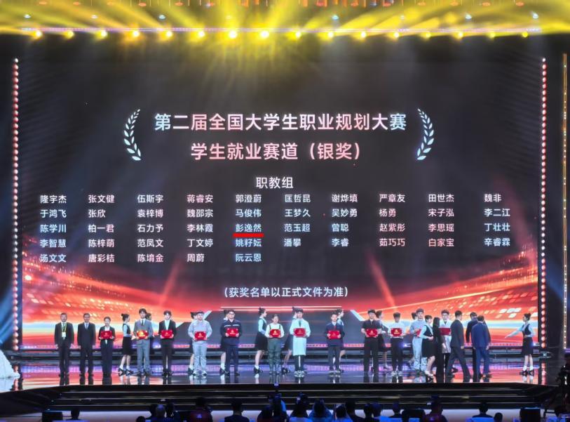 “智眼诊隧”闪耀国赛！湖南水电职院学子斩获第二届全国大学生职业规划大赛银奖