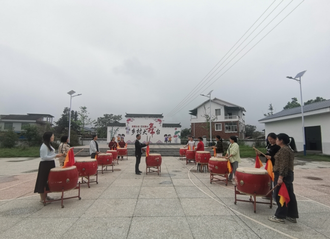 炎陵縣鹿原鎮(zhèn)：傳統(tǒng)鼓韻，奏響鄉(xiāng)村文化新樂章