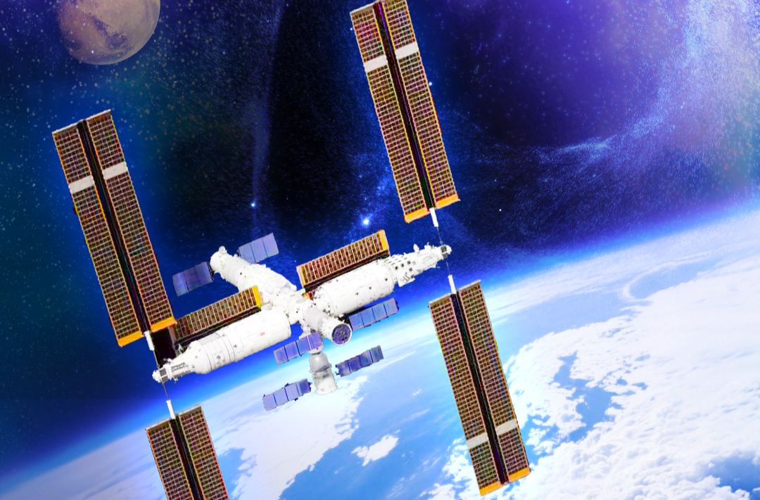 AI时政画报｜建起中国人的“太空家园”