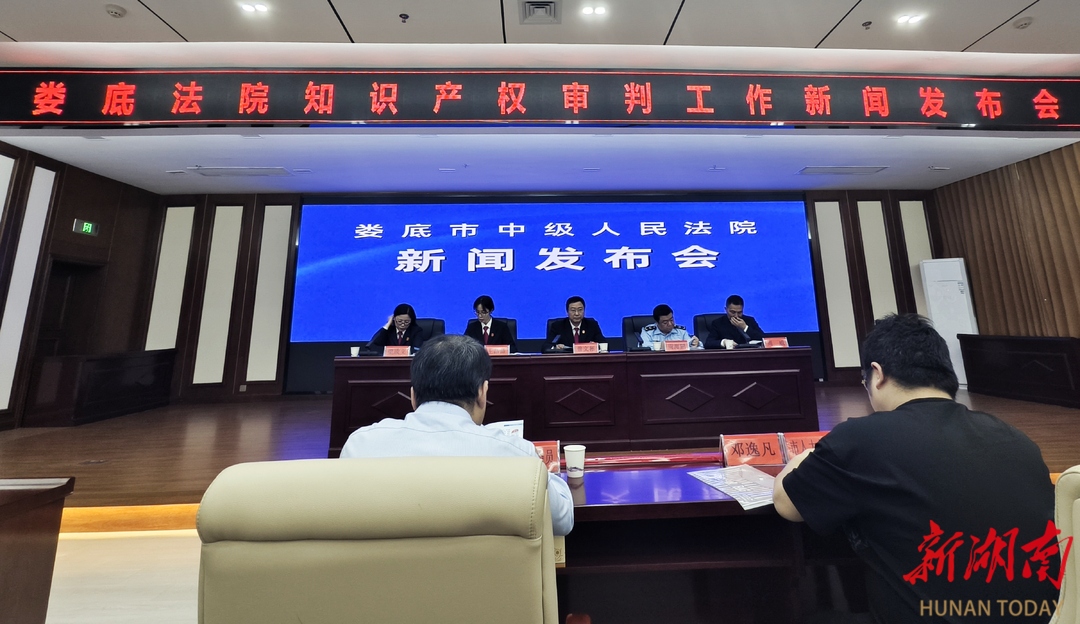 娄底中院召开全市知识产权审判工作新闻发布会