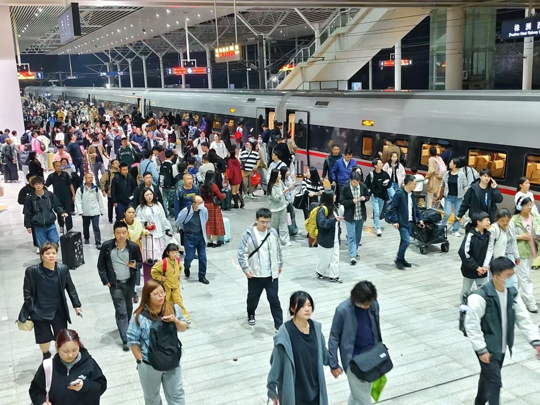 五一黃金周，株洲西站加開列車保障假日出行