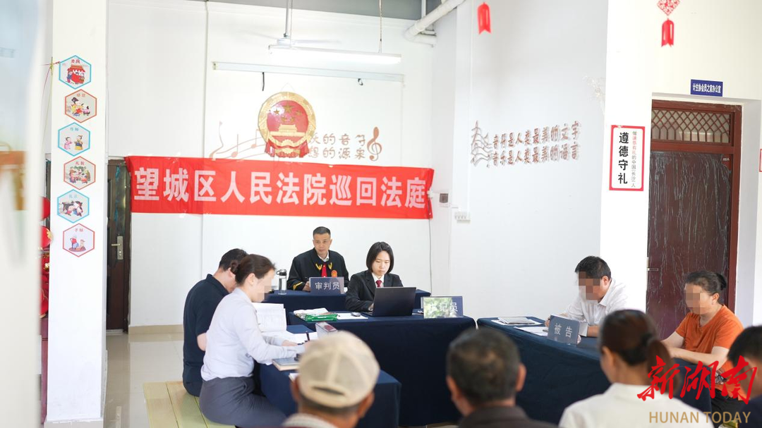 “巡回審判+普法宣傳”繪就基層治理好“楓”景
