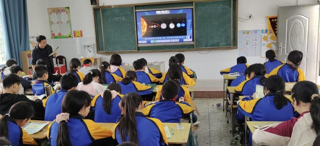 衡南县江口联合学校中心小学开展课堂教学教研活动