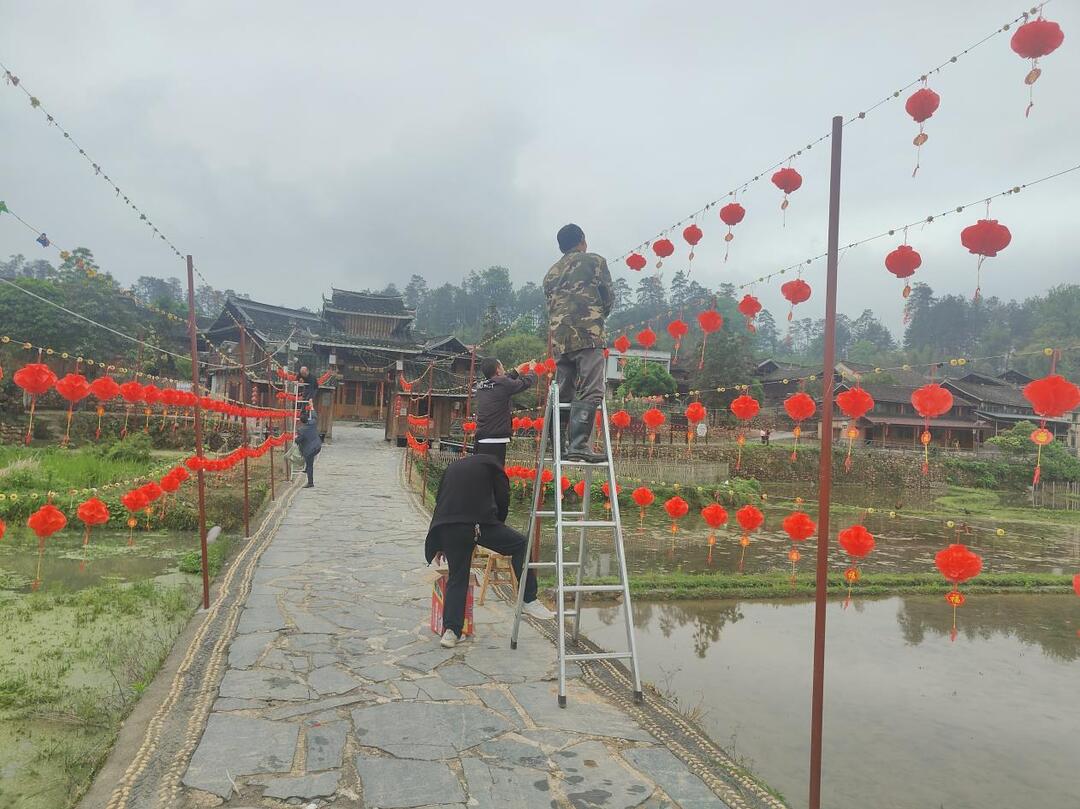 绥宁县关峡苗族乡大园村：党建红引领民俗韵 聚力筹备四八姑娘节