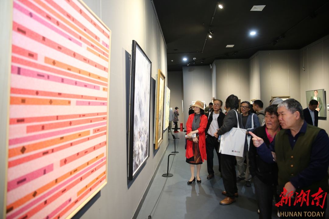 “写意精神”中国当代油画大展在齐白石纪念馆开幕