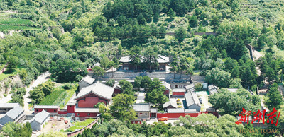 佛光寺的文化景观有了双重呵护