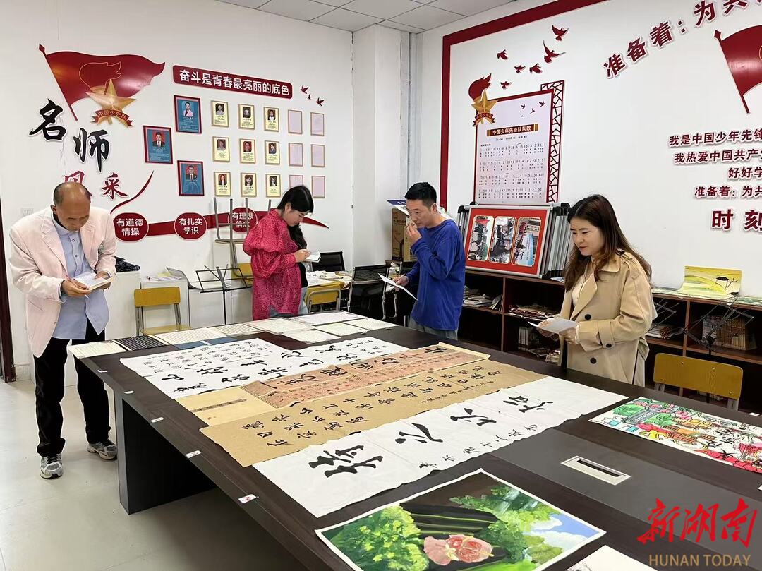 東安縣崇德學校：書畫賽成果豐碩
