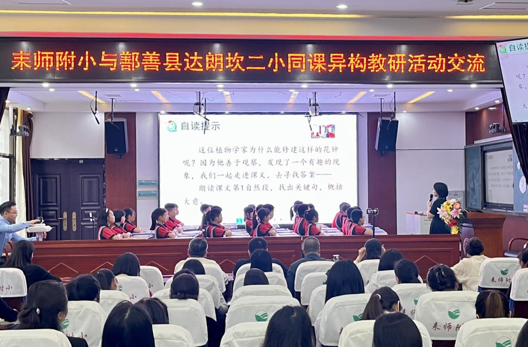 云端共研討！耒師附小與新疆達(dá)朗坎二小開展跨區(qū)域教研活動