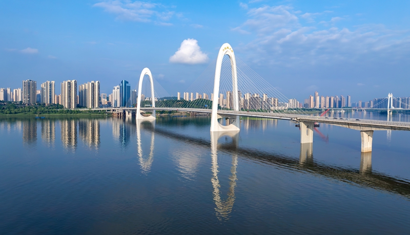 长沙再添一座跨江大桥
