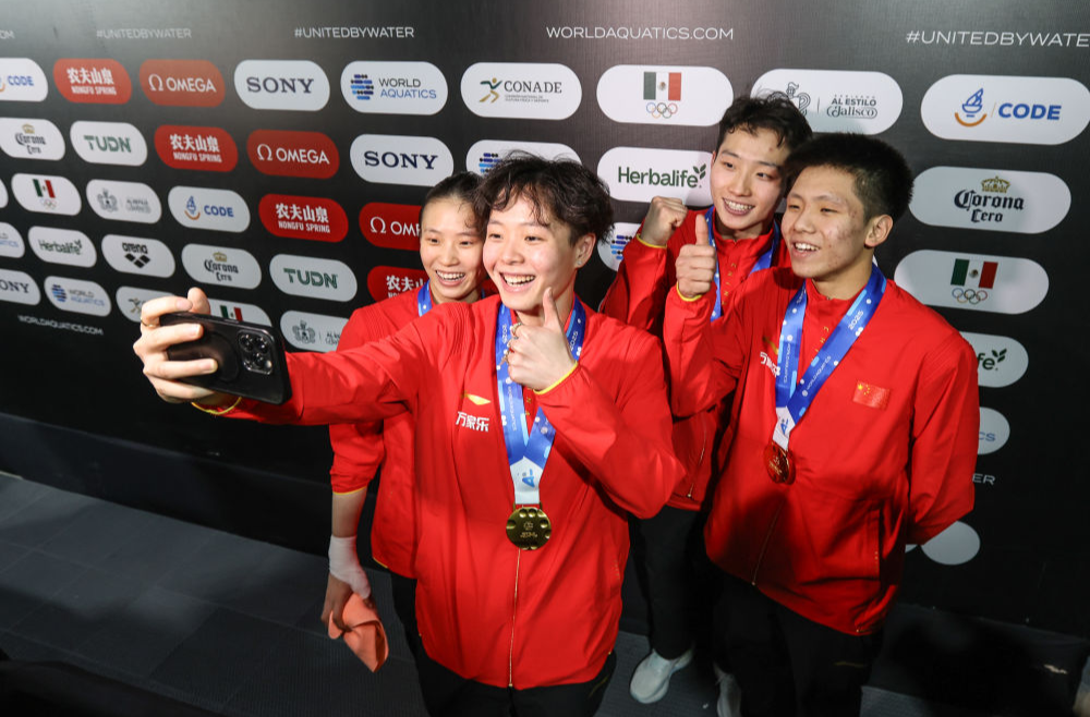 跳水世界杯总决赛：五位巴黎奥运会冠军领衔“中国梦之队”