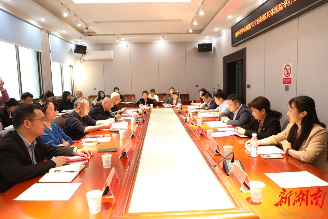 医疗服务提升年㊳丨永州市中心医院与宁远县医共体医院举办2025年大型巡回医疗启动仪式暨医联体建设座谈会