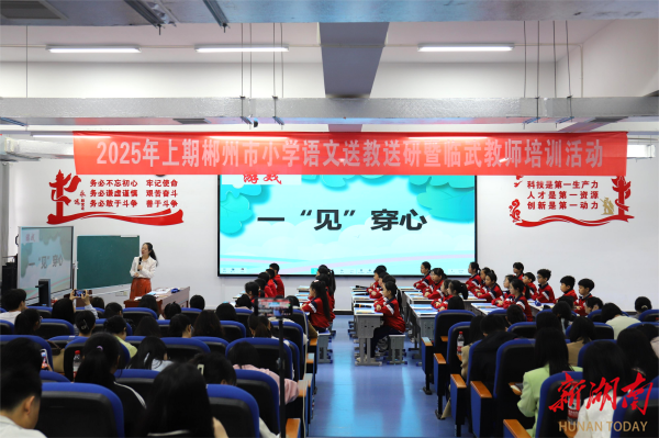 2025年郴州市小学语文送教送研活动走进临武