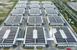 铁建重工长沙园区光伏项目并网