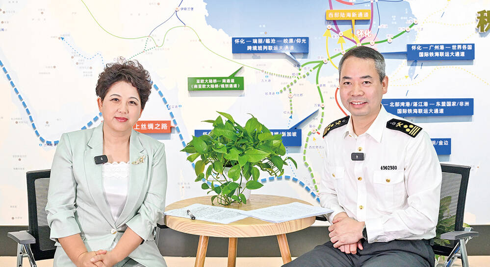 怀化日报社总编辑访谈 | 山门连国门 怀化向海行——访怀化海关党委书记、关长王友华