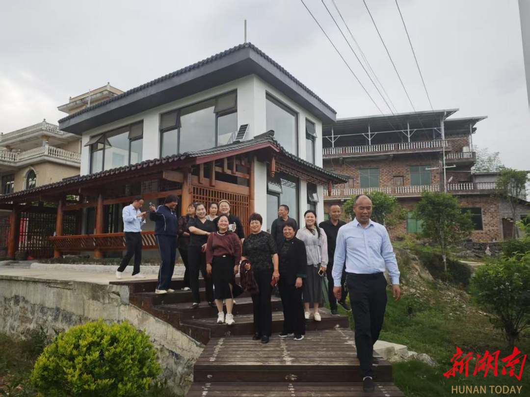 湾头桥镇开展“理思路，促发展”观摩活动“强基行动”赋能乡村振兴新征程