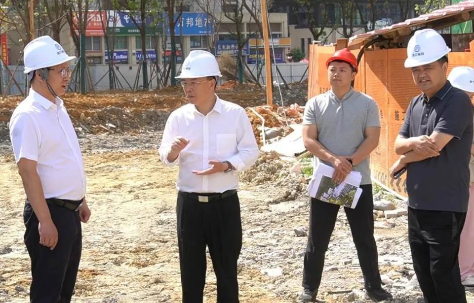 吴韬调研重点项目建设工作并开展送解优走访活动 