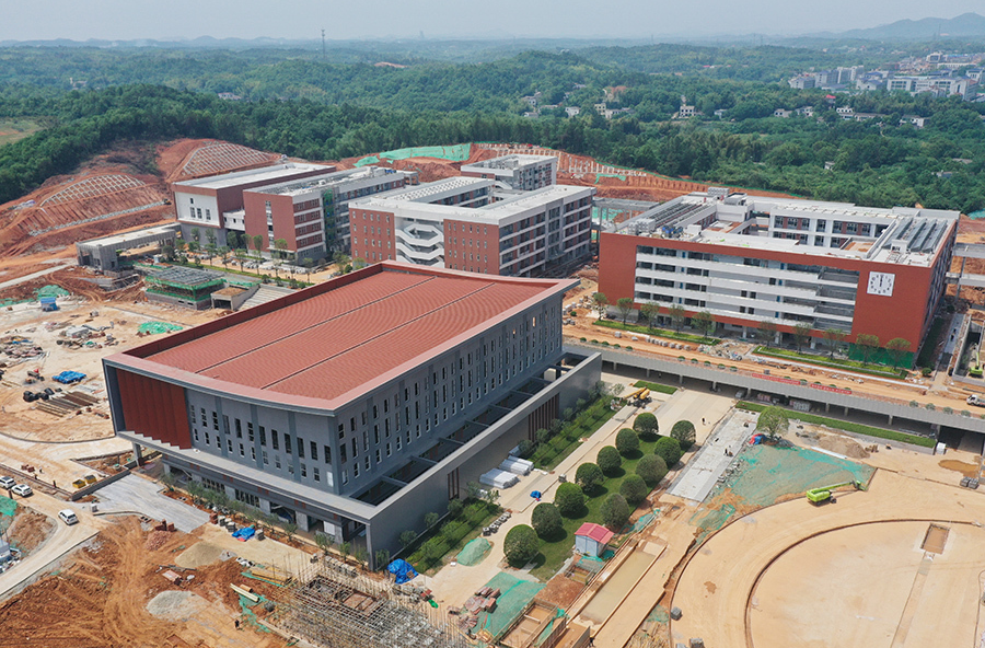 长沙市一中（湘江科学城校区）项目展新颜