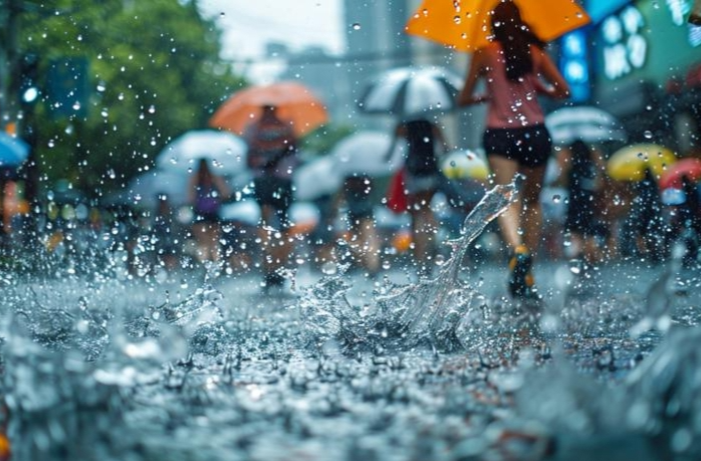 气温骤降10℃！大暴雨、阵风……两轮降雨接连来袭，返程注意→