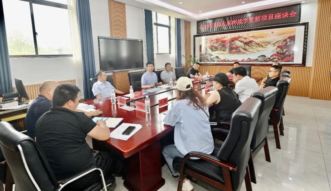 王洪斌主持召開永定城區(qū)仙人溪畔城市更新項目座談會