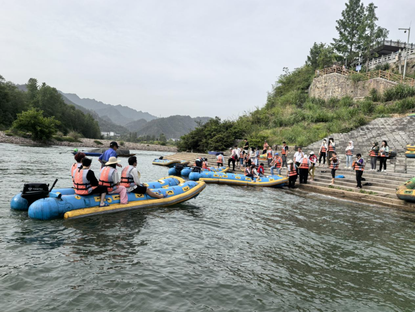 “五一”嗨游张家界㉝茅岩河景区“五一”假期接待忙