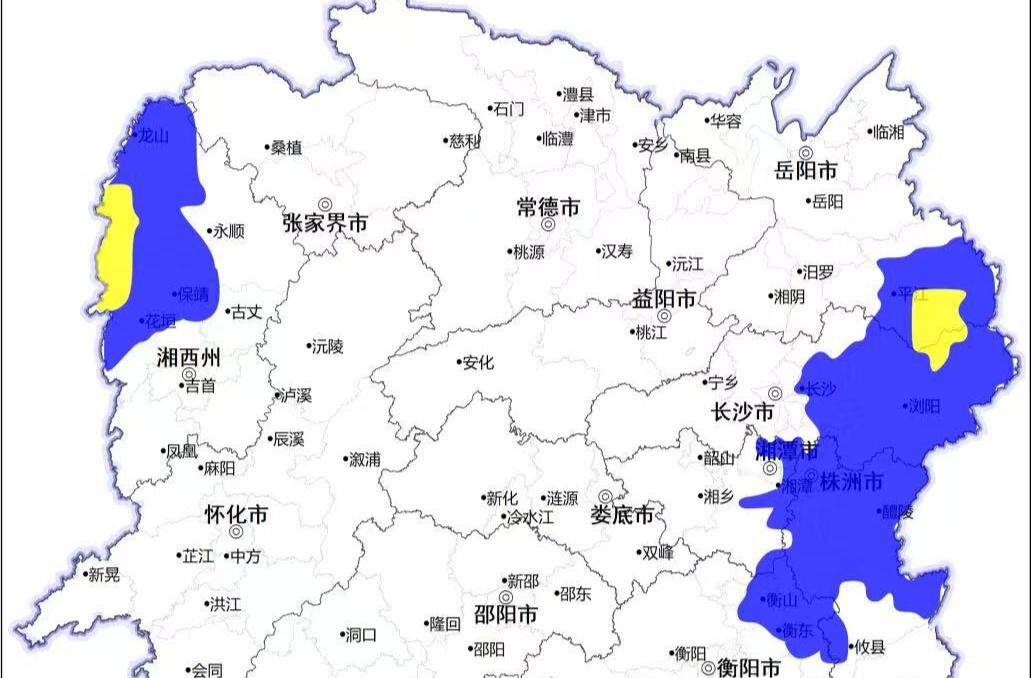 湖南發(fā)布山洪災害風險預警，長沙等多地需注意防范