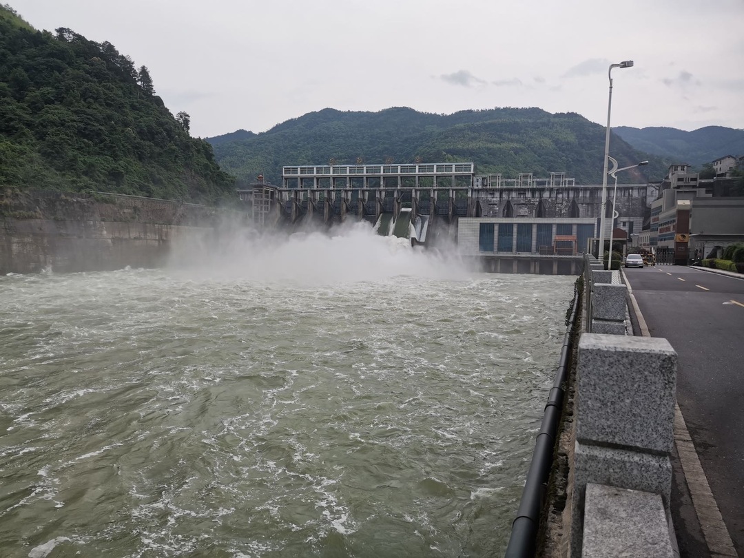 雙牌水庫、歐陽海水庫今年首次開閘泄洪