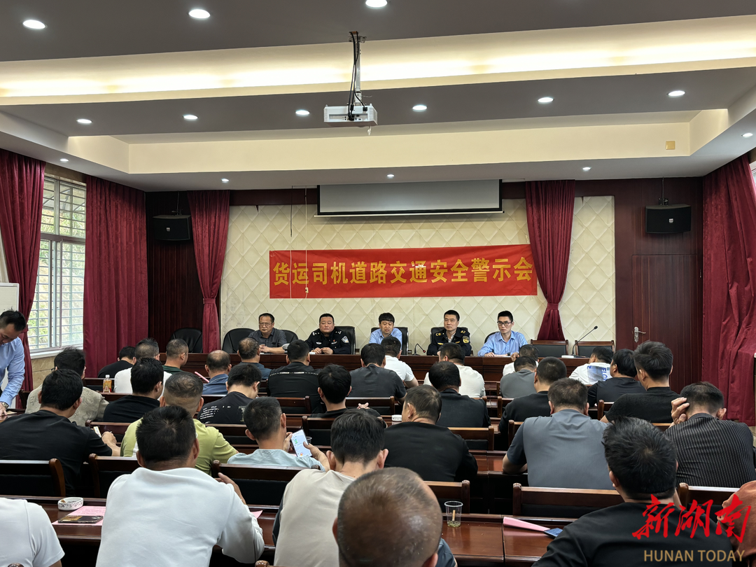 浏阳洞阳镇：织密道路“安全网”，擦亮出行“平安色”