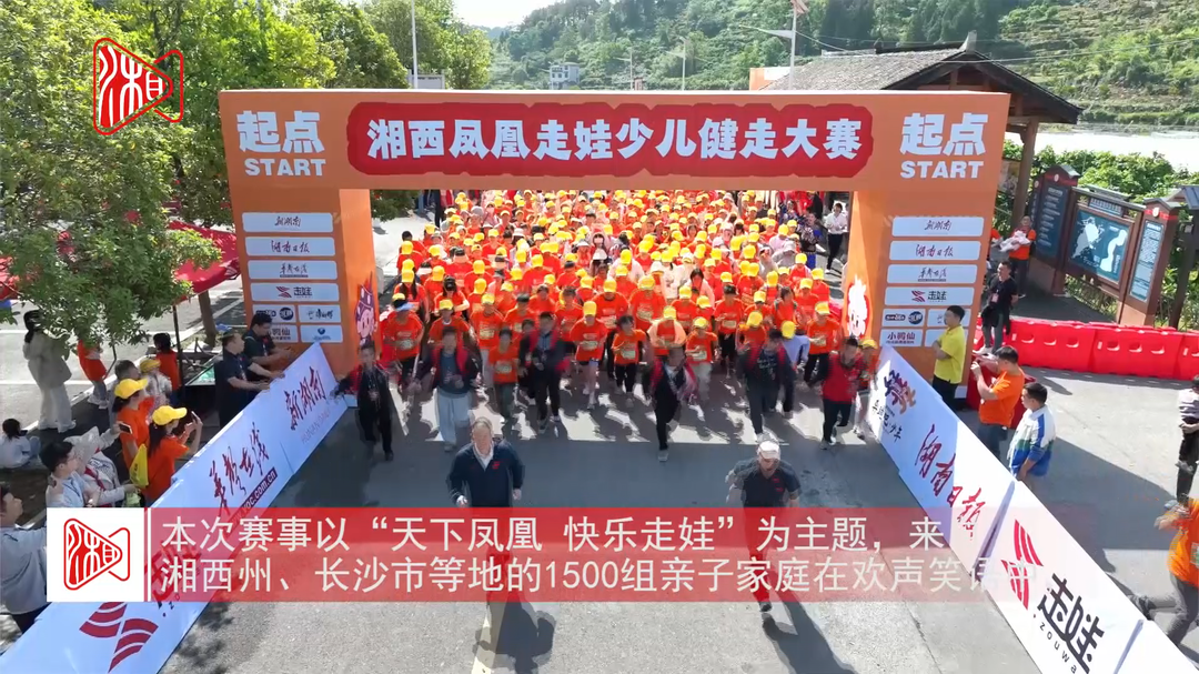 燃！1500组亲子家庭凤凰走娃
