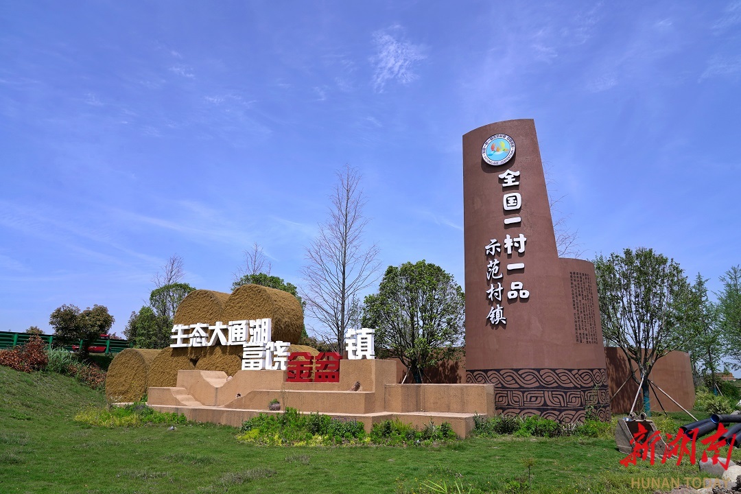和美湘村•三湘蝶变|益阳市金盆镇：一村一品织锦绣 文明乡风促振兴