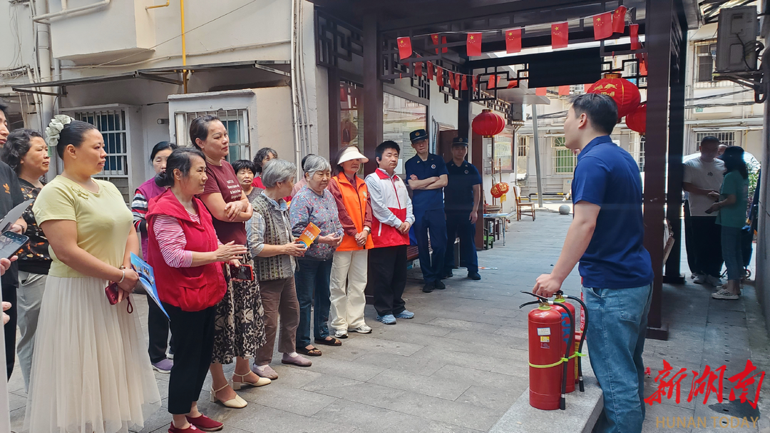 白沙井社区：居民沉浸式学习消防技能