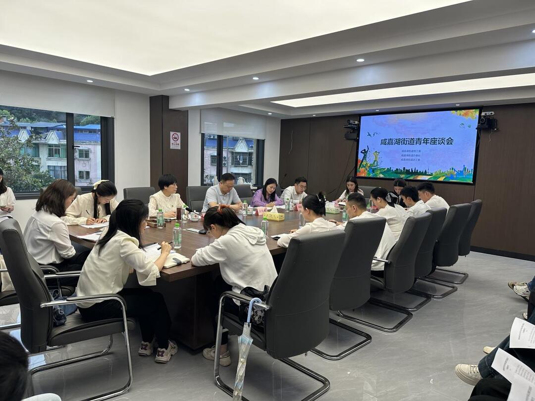 共话新时代青年担当 咸嘉湖街道举办青年座谈会