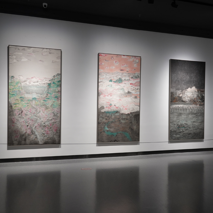 全国山水画名家邀请展岳阳开展 120幅精品绘就“诗和远方”