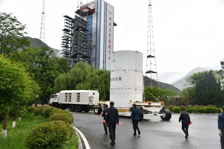 天问二号探测器顺利转入发射区