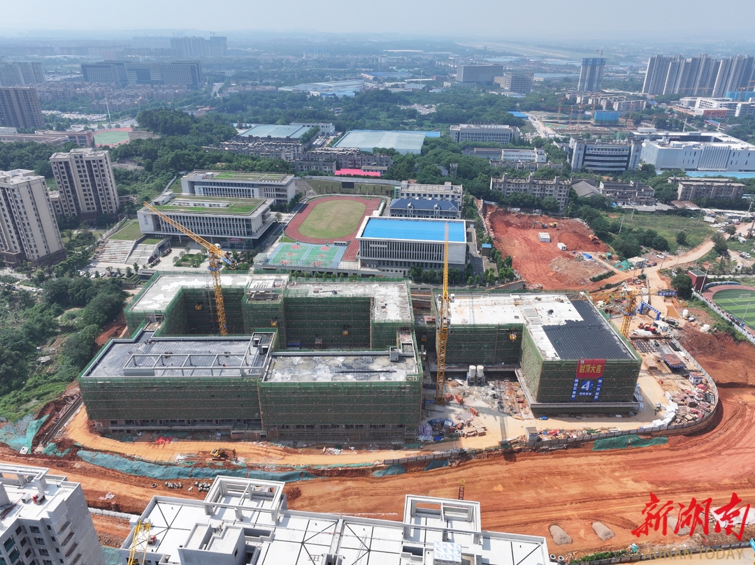 一校两址，五统一！长郡外国语实验中学南校区金秋9月启幕