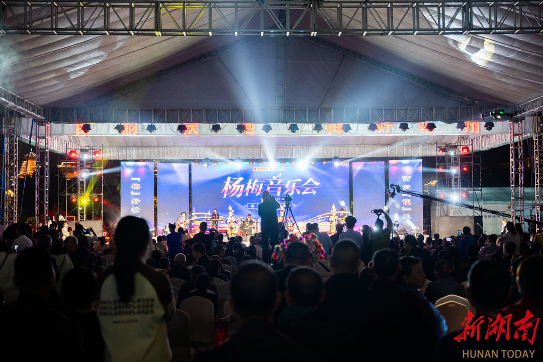 “梅”好之夜，第十三届靖州杨梅音乐会浪漫开唱