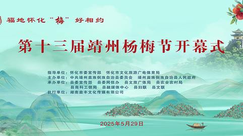 直播回顾 | 第十三届靖州杨梅节开幕