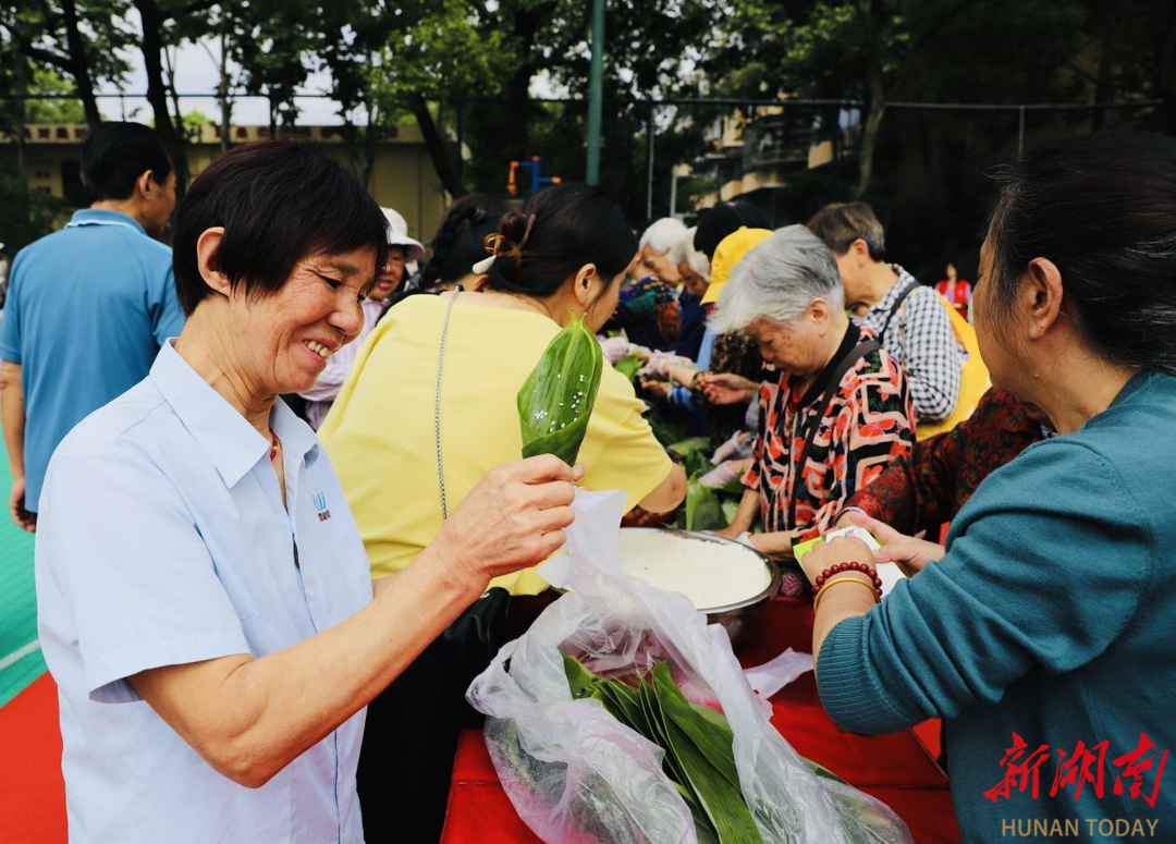 长沙中南院社区：端午佳节粽香浓，廉洁家风共传承