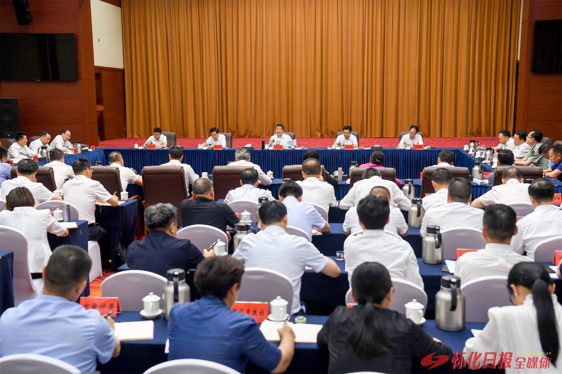 许忠建主持召开第五届湖南旅游发展大会怀化市执行委员会第六次会议