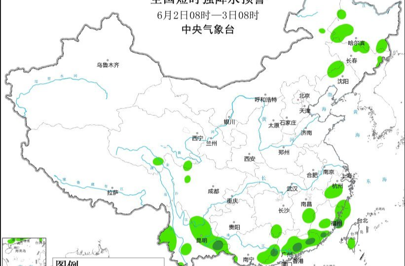 暴雨+强对流双预警齐发 我国多地将有8级以上雷暴大风天气