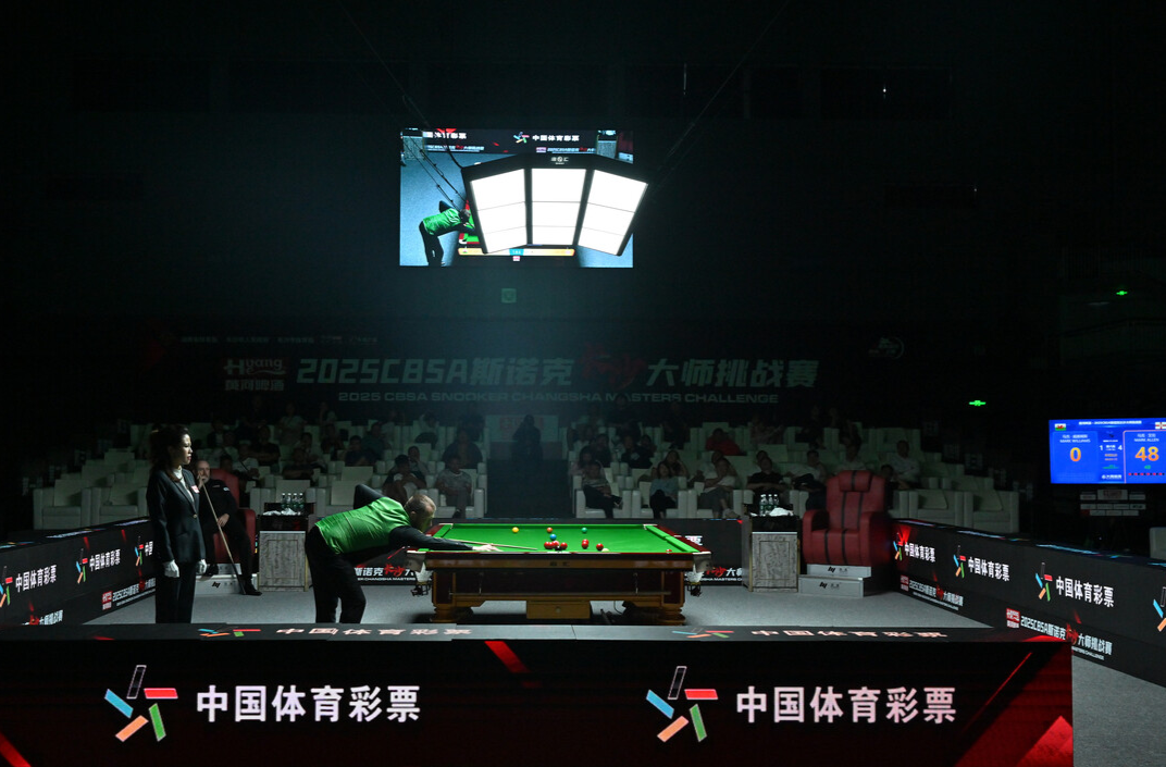2025 CBSA斯诺克长沙大师挑战赛·图集2│“囧哥”发威！马克·艾伦献单杆106分胜马克·威廉姆斯