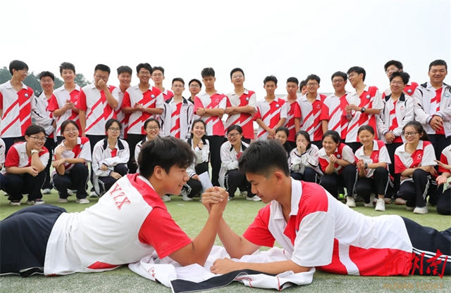 High School Launches Fun Games to Help Senior Students Relax