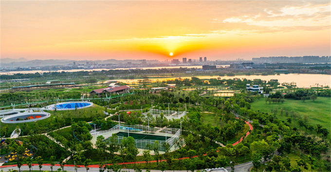 Daze Lake Near-Natural Wetland Park, A New Landmark in Changsha