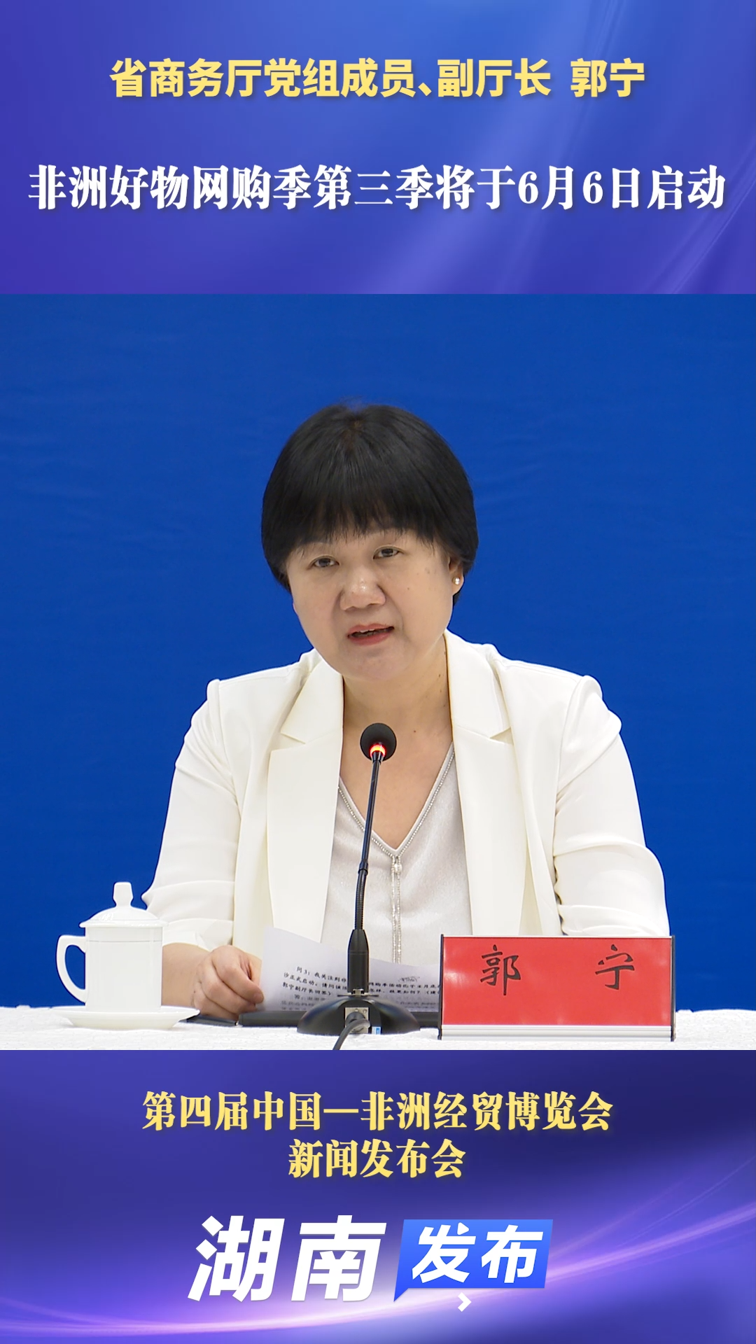 非洲好物网购季第三季将于6月6日启动|湖南发布