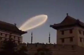 西安城墙上的UFO是啥？回应来了