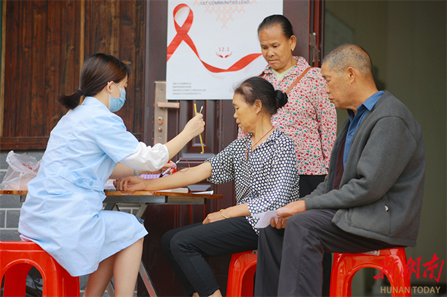 Health Check-ups Offered to Elderly Villagers