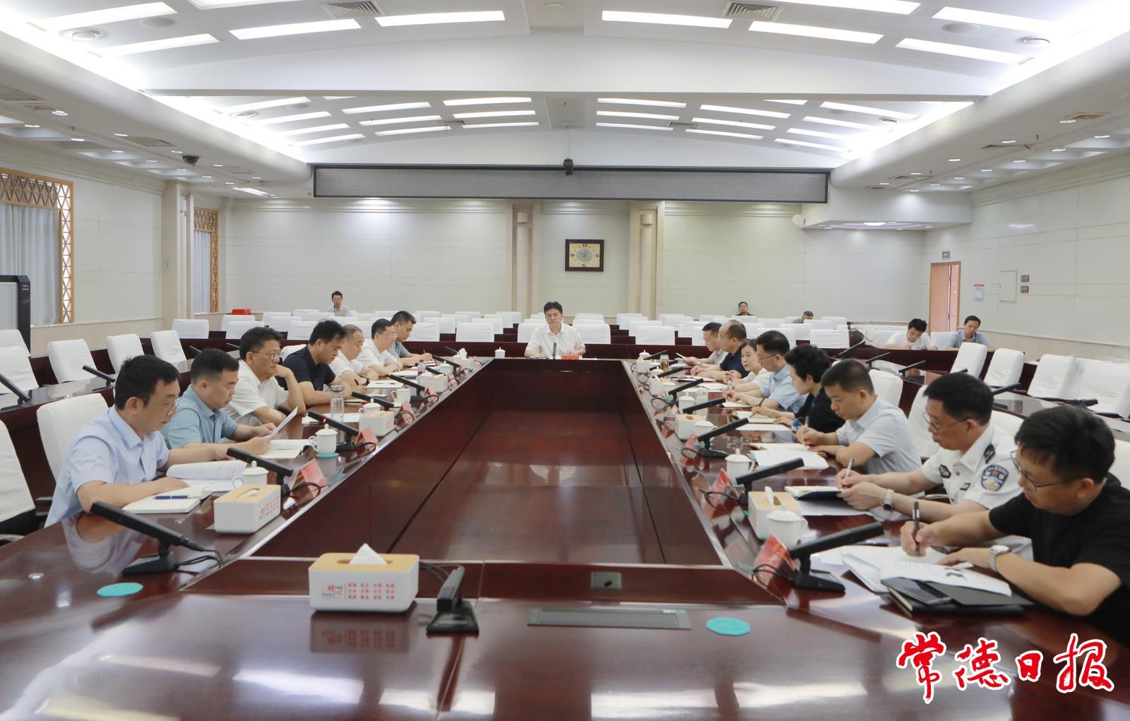 罗毅君：落细落实防汛抗灾各项措施 确保沅澧安澜群众安宁社会安定
