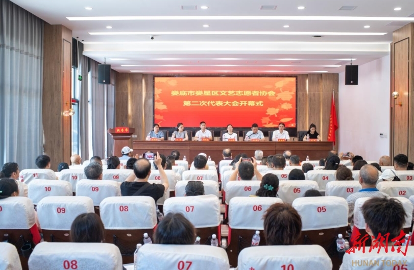娄星区文艺志愿者协会第二次代表大会召开