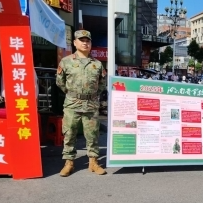 醴陵：迷彩绿为高考学子全程护航